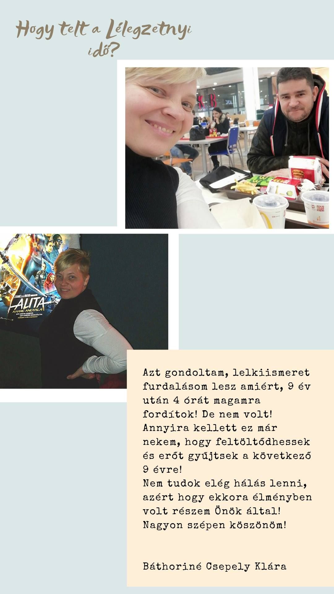 Lélegzetnyi -Klári